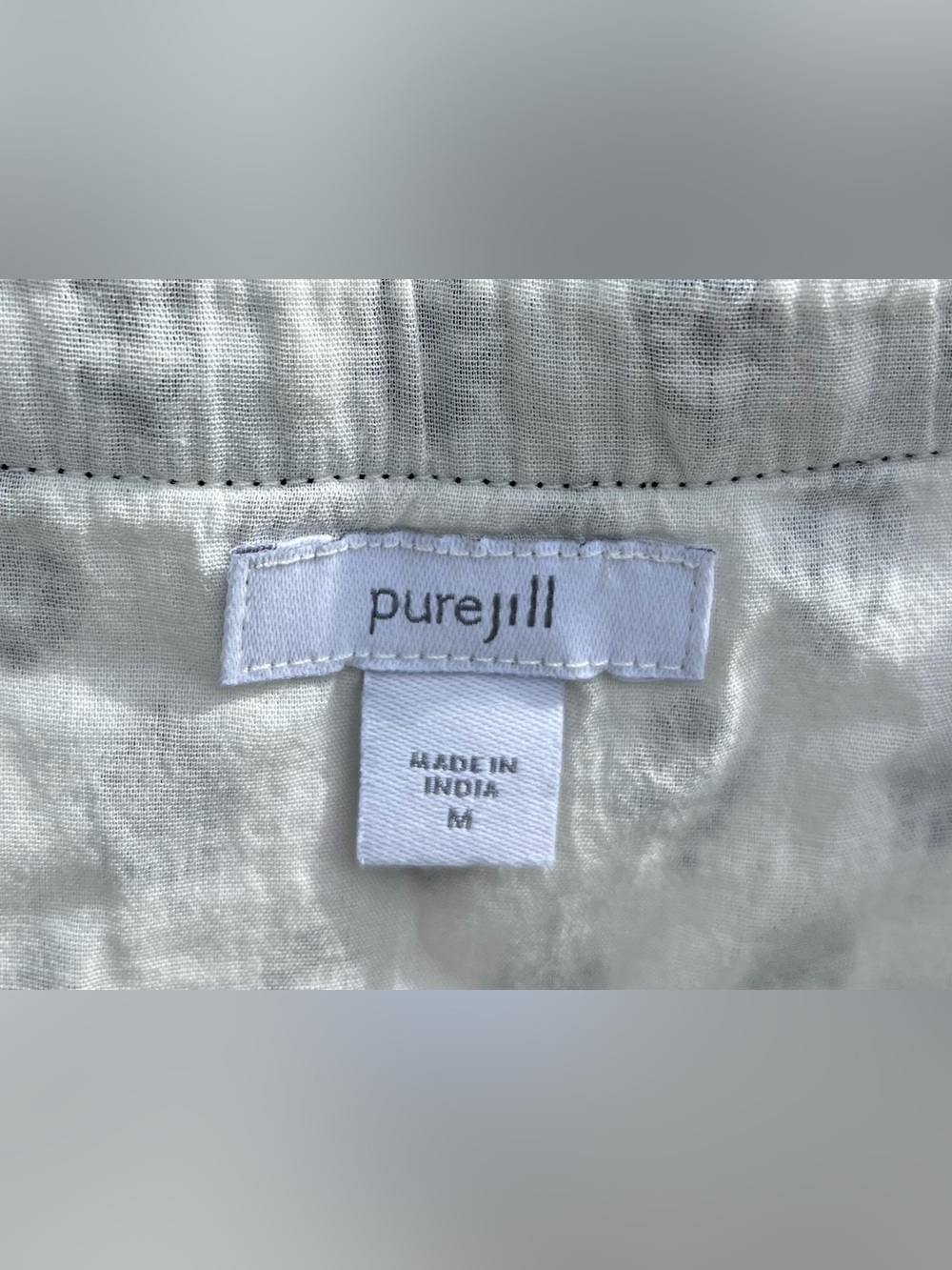 J Jill Pure Jill 100% cotton gauze dress - Picture 4 of 11